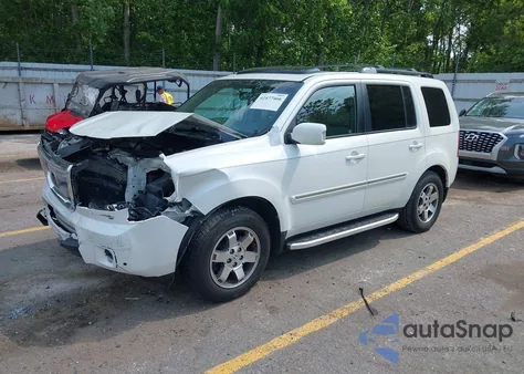 2011 Honda Pilot Touring из США, поврежденный, VIN 5FNYF4H96BB082963